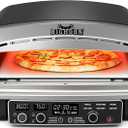 BIG HORN Pizza Oven Indoor, 14 Inch Electric Countertop Pizza Oven up to 850 with 6 Preset Modes, Perfect Pizza Maker Machine for Home, Pizza Cooker with Pizza Stone and Pizza Peel, Stainless Steel