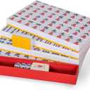 Yellow Mountain Imports Chinese Mahjong Set Rouge Prestige 146 Medium Tiles, Professional Set for Chinese-Style Play [ ]