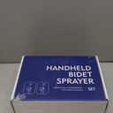 SHAMANDA Warm Water Bidet Sprayer for Toilet with Hot and Cold Brass Rough-in Valve, Stainless Steel Handheld Bidet Attachment Set for Feminine, Pets and Baby Diaper Wash, Brushed Nickel, BDS08-2