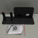 Hair Dryer Holder Wall Mount for Dyson Supersonic Airwrap Hair Dryer, Metal Blow Dryer Stand Attachments Storage for Bathroom and Salon, Black