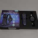 2-in-1 Dog Shock Collar & Dog Bark Collar - Smart Anti Barking Dog Training Collar with 5 Adjustable Sensitivity & 3300FT Remote for All Breeds IP67 Waterproof E-Collar (Black)