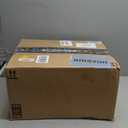 ETELI Over The Toilet Storage Bathroom Cabinet 3 Tier Freestanding Over Toilet Storage Cabinet Shelf Space Saving Behind Above Toilet Bathroom Organizer with Fabric Drawers, Black