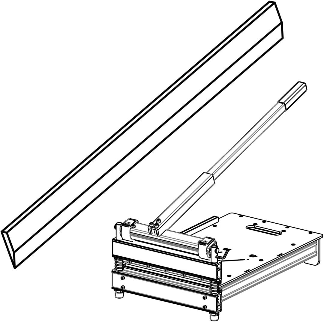 13" Replacement Blade MC-330RB; For 13" Laminate Floor Cutter MC-330 & TC-330 & ME-330, 13"L x 30mm W.