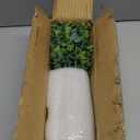 Artificial Eucalyptus in Glass Vase with Fake Water, 14" Realistic Faux Greenery Centerpiece for Table, Kitchen, Bathroom, Home Office Decor