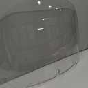 Amazicha Windshield 13" Round Windscreen 2014-2023 Fit for Harley Davidson Touring Street Glide14-23, Electra Glide 14-22, Ultra Limited 14-24 and 14-later Tri Glide models (Except 23 FLHXSE)Clear