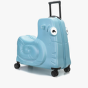Kids Luggage, Kids Ride-on Luggage with Spinner Wheels Suitcase, Kid's Ride-On Suitcase Help Your Child Relax, Carry On Trolley Luggage with Password Lock, 22"