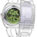 Double Standard Mechanic Fashion Watch for Men & Women, Waterproof Mechanical Design, Perfect for Fashion Trendsetters, Stylish Watch to Match Outfits