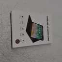 OPAKIT Leather Keyboard Case for iPad 9th/ 8th/ 7th Generation 10.2 inch, iPad Pro 10.5-inch Air 3rd Case with Pencil Holder, 7 Color Backlight BT Keyboard (2021/ 2020/ 2019/ 2017), Brown