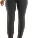 Zac & Rachel Womens Pull on Ankle Pant with Metal Tab (Black, XXXL)