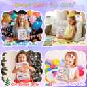 Girls Crafts Ages 4-12, DIY Fabric Flower Crafts Kits with Vases and Decoration Kits, Make Your Own Bouquets and Vases, Christmas, Birthday Gifts for Girl, Educational Activity, Art and Craft for Kids