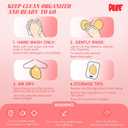 Sticky Bra & Refill Kit, Push Up Sticky Boobs for Backless Dress, Reusable Stick on Bra with Extra Adhesive Strips