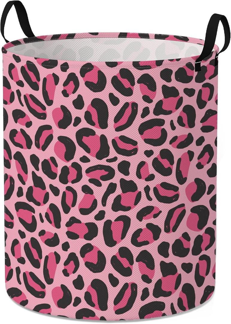 Laundry Hamper for Bedroom,Dirty Clothes Basket,Laundry Basket with Handles,Kids Girls Room Canvas Hamper Bag,Blankets,Towel,Toy Storage Organizer (11)