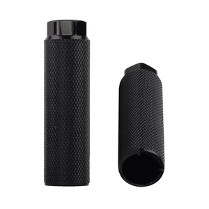 HARFINGTON Bike Pegs Aluminum Alloy Rear Stunt Pegs Anti-Skid Back Seat Stands Fit Axles for Bike BMX