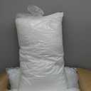 12x20 Outdoor Pillow Inserts Set of 4, Water Resistant & Durable, Hypoallergenic, Fluffy and Plump Cushion Filler for Patio Furniture, Sofa, Chair, Lumbar Pillow - Decorative & Comfortable (White)