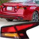 Zhaoyang Tail Light Assembly Compatible with 2019 2020 2021 2022 Nissan Altima Outer Taillight Brake Lamp Replacement with Bulbs (Right Passenger Side)