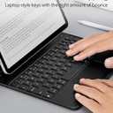 ESR for iPad Air 11 inch Case with Keyboard M4/M3/M2 (2026/2025/2024), iPad Pro 11 & Air 5/4th Magic Keyboard Case, Easy-Set Floating Cantilever Stand, Precision Multi-Touch Trackpad, Black