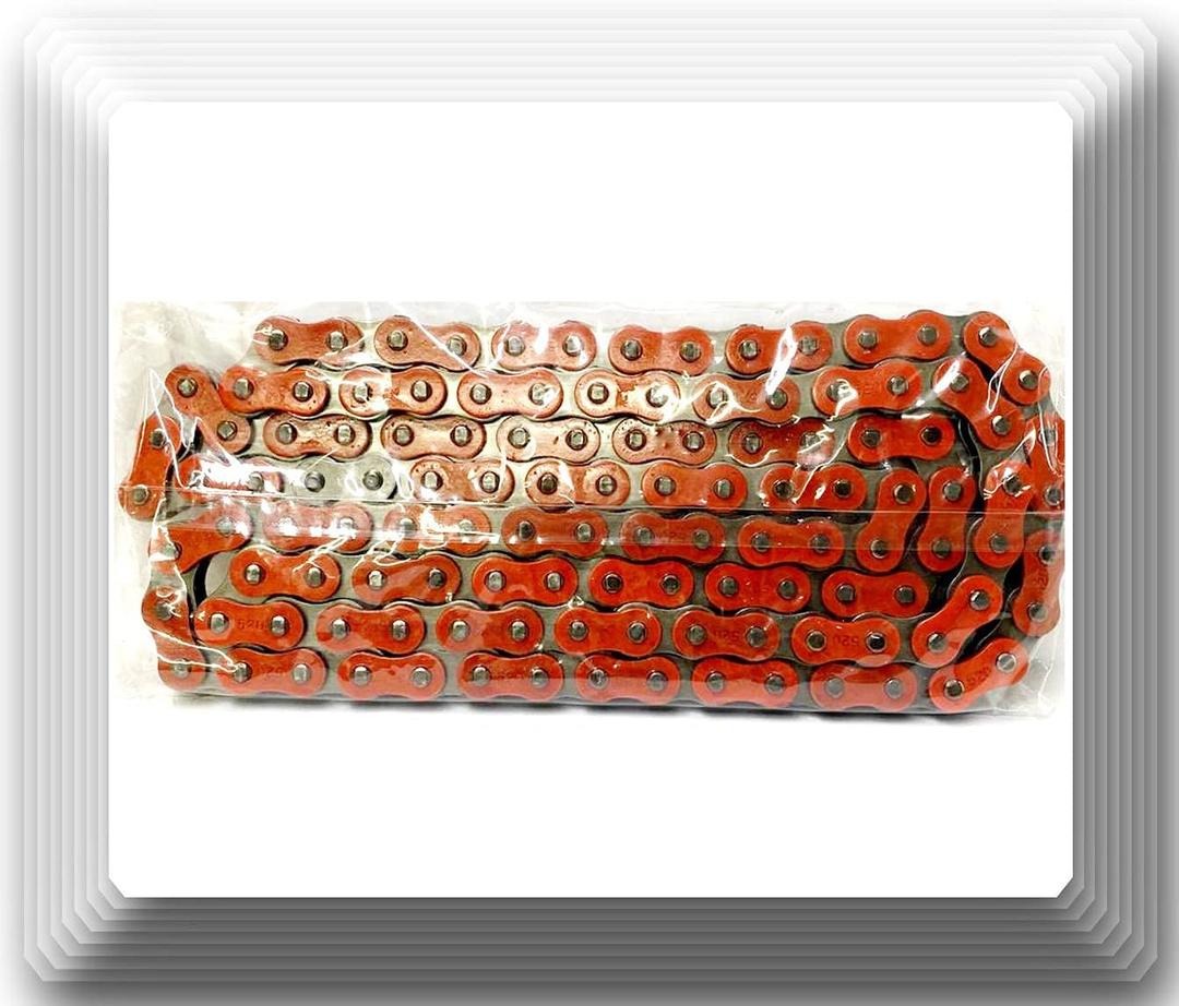 Orange Color Drive Chain (With O-ring 520x120L For ATV Motorcycle Kawasaki 1979-2018