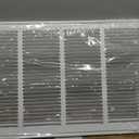 Fits 24x14 Duct Opening | Steel Return Air Filter Grille by Handua [Removable Door] for 1-inch Filters | Vent Cover Grill | White | HVAC Cold Air Intake Grille | Out Dim: 26 5/8"W X 16 5/8"H