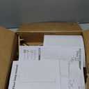 KQW Tall Floor Lamp for Living Room,65'' Modern Standing Lamps with 9W LED Bulb,Elegant Floor Light with Fabric Shade,Gold Tall Lamp for Bedroom Office Study Room Corner Dining Room