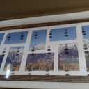 Hongkee 12x36 Picture Frame, Collage Twelve 4x6 with Mat, Wood Style,1 Pack, 12X36 in