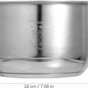 Uonlytech Stainless Steel Rice Cooker Liner - Electric Inner Pot Replacement for Pots and Pans