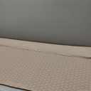 Pee Pads for Dogs, 40" x 28" Extra Large Reusable Dog Silicone Mat for Floor Protector, Washable Non-Slip Dog Training Pads for Potty Training (Khaki)