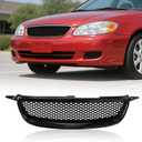Front Grille for 2003-2008 Toyota Corolla CE LE S XRS Glossy Black
