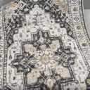 Madane Washable Runner Rug - 2x6 Rug Runners for Hallways 6 Feet Non Slip Vintage Kitchen Runner Rug Ultra-Thin Bathroom Runner Rugs Carpet Laundry Room Bedroom (2x6ft, Black)