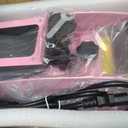 Hat Press, Hat Press Heat Machine for Caps, Hat Heat Press with 2 Platens and HTV Iron On for Vinyl, Sublimation, Heat Transfer (Pink)
