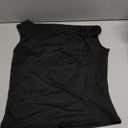 Milumia Women's Twisted Asymmetrical Neck One Off The Shoulder Tank Top Ruched Summer Going Out Crop Tops (L, Black)