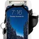 FitWallet™ Water Bottle Phone Holder & Sleeve | Strap Carrier & Pouch for Gym, Running, Hiking, Travel | Gym Bag Alternative Holds Phone, Keys & Accessories