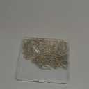 Outus 58 Pack Metal Curtain Hooks Pin On Drapery Hooks 1.2 x 1 Inch for Window,Door,Shower Curtain(Oil-Rubbed Bronze)