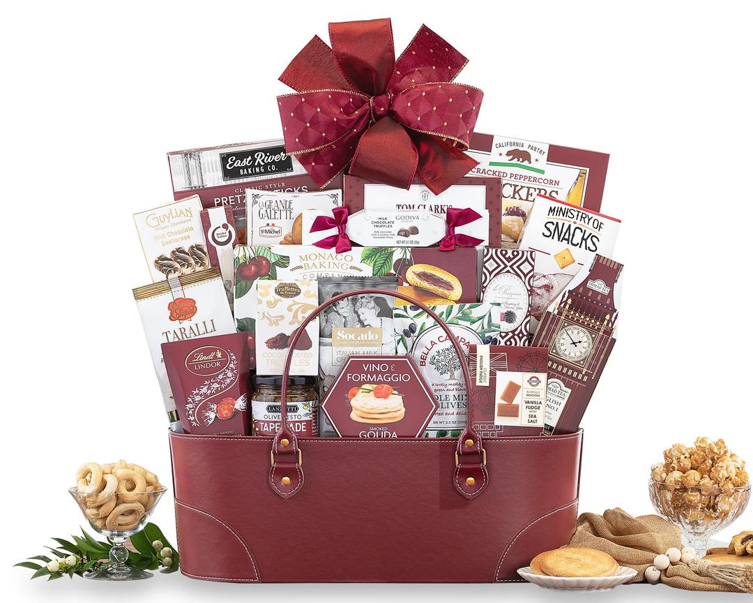 Wine Country Gift Baskets Gourmet Feast Perfect For Family Friends Co-Workers Loved Ones and Client, Best By: Jul/02/2025