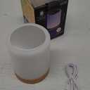 GLOBE LED Integrated Rechargeable Multicolor Portable Touch Lamp with Included USB Cable