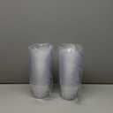 100 Pack 9 oz Clear Plastic Cups, Plastic Drink Cooler  Cups for Cocktail Party, Polystyrene Hard Cup with Higher Heat Resistance(9oz 100count)
