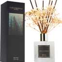 Cocorrna Reed Diffuser Sets, 6.7 fl oz. Black Forest Diffuser with Sticks Home Fragrance Reed Diffuser for Bathroom Shelf Decor