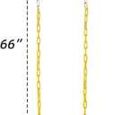 High Back Full Bucket Toddler Swing Seat with Yellow Coated Chains Fully Assembled Baby Swing Set Accessories, 
Product Dimensions	12.2"D x 10.6"W x 11"H
