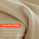 MASTERCANOPY Patio Umbrella 10 ft Replacement Canopy for 8 Ribs-Beige Canopy Only