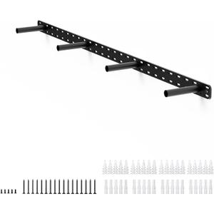 1pc Floating Shelf Hardware Heavy Duty Hidden Shelf Brackets Support,Wall Mounting Invisible Floating Shelves Bracket Without Jig (40" x 4" x 1.5")