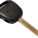 Key Fob Case Shell Fits for Toyota Keyless Entry Remote Car Key Cover with Uncut Key Blade