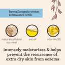 Aveeno Baby Eczema Therapy Moisturizing Cream, Natural Colloidal Oatmeal & Vitamin B5, Baby Eczema Cream for Dry, Itchy, Irritated Skin Due to Eczema, Paraben- & Steroid-Free, 7.3 oz