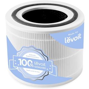 LEVOIT Genuine Core 300P Replacement Filter, Core 300RF Air Purifier Core300S Filters, Supports HEPA Sleep Mode, HighEfficiency Activated Carbon for Removal of Smoke, Odor, Allergens, Pollen,1 Pack