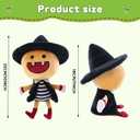 3 x Sew Butiful Pumpkin Boy Doll Cute Plushie Stuffed Yellow Plush Toy Gift for Kids, Girls, Children Birthday Christmas