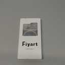 Fiyart Designed for iPhone 16 Case, Cute Wave Frame Curly Shape Love Hearts Plating for Women Girls Camera Protection Compatible with MagSafe Magnetic Shockproof Bumper 6.1"-Purple