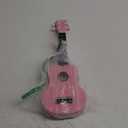 Trendy Soprano Ukulele for Beginners 21 Inch Hawaiian Wood Ukelele for Adult Student Starter (Pink)