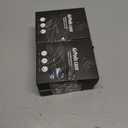 4 x R-fun for AirPods 3 Case Cover with Lock & Cleaning Kit, Keychain, Magnetic Lid, Compatible with AirPods 3rd Generation 2021 Protective Case, Support Wireless Charging, Black