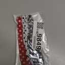 3ps Polka Dot Headbands for Women, Polka Dot Headband, Vintage Wire Headbands, 50s Costume Hair Accessories for Women and Girls(Black, White, Red