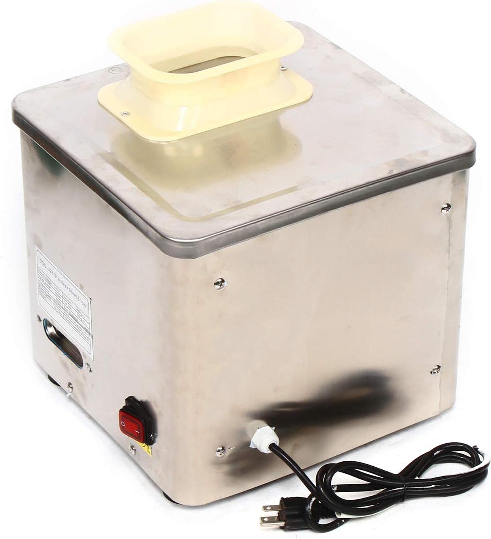 Commercial Meat Cutter Machine, 110 V 550W Stainless Steel Electric Slicer Machine 170r / min Heavy Duty Meat Cutter Professional Meat Slicer Machine
