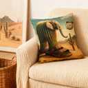 Christmas Decorations Italian Brainrot Pillow Covers Set of 4 Double-Sided Print Christmas Pillow Covers 18"x18" Holiday Decor Throw Cushion Case Set of 4 Itlian Brainrot Home Decorations for Home