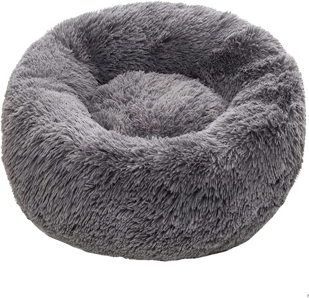 XJHKG Dog Beds for Large Dogs Winter Pet Products Cushion Super Soft Fluffy Comfortable Cat Mat Supplies Accessories (Color : Darkgrey, Size : 120CM)
